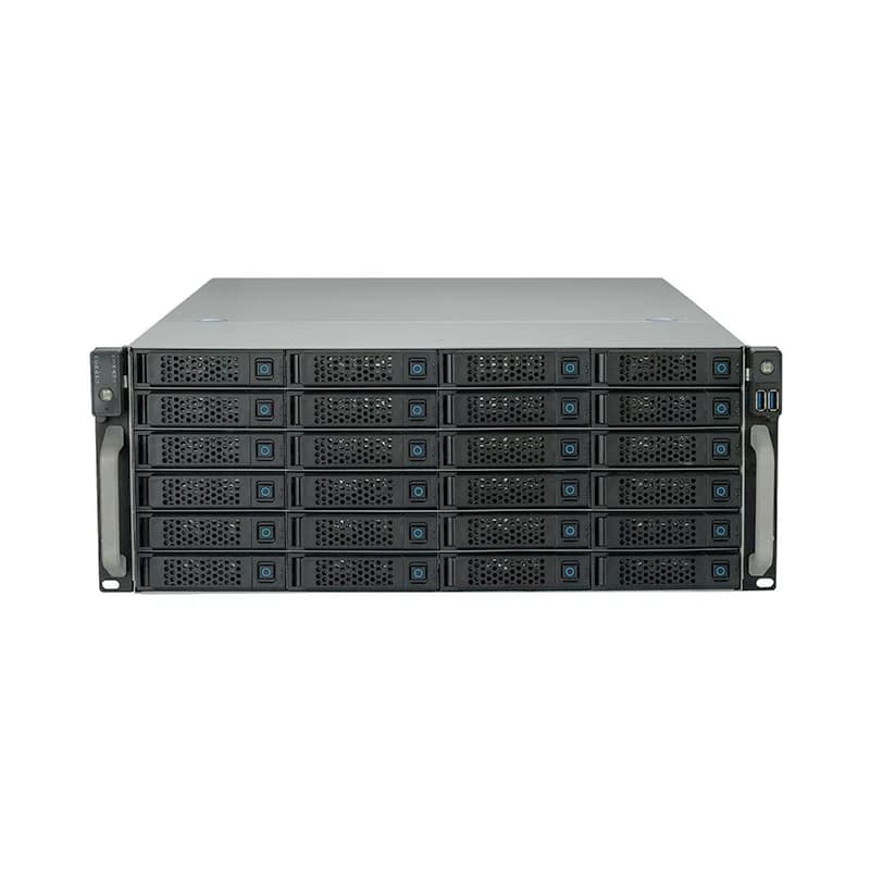 2U 4U Rackmount Server 24 Bay Hot Swap NAS Storage Workstation Industrial PC