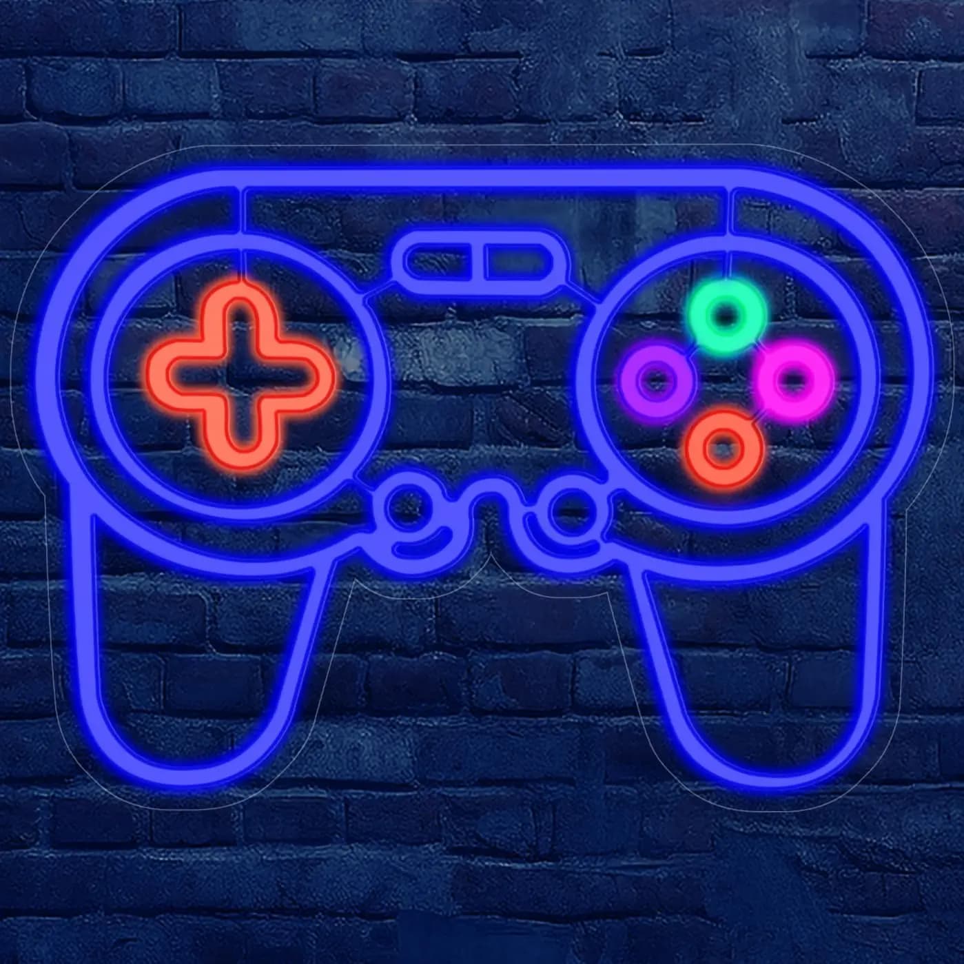 Insegna al Neon a LED USB per Giochi, Luce al Neon per Club Musicali, Feste di Compleanno, Bar, Sala Giochi, Decorazioni per la Camera da Letto, Regalo, Luce da Parete