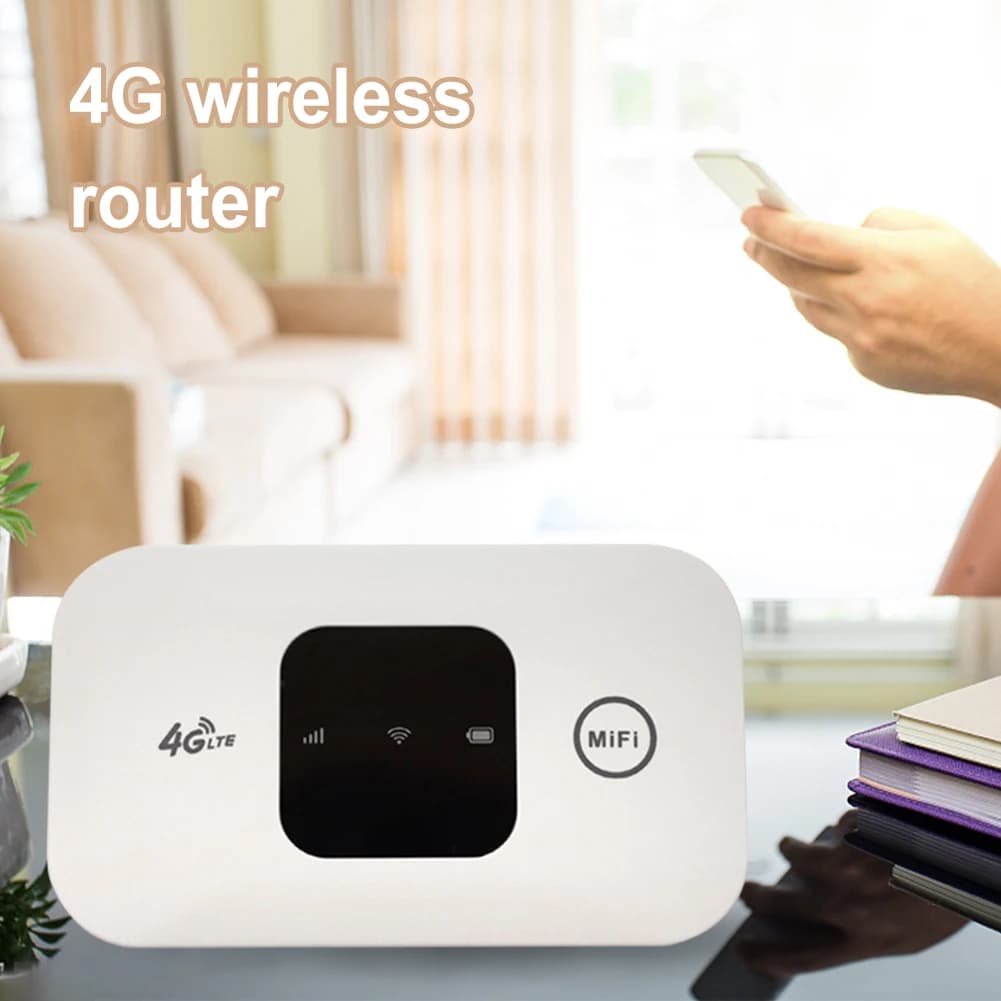 Router 4G LTE 150Mbps Router Wireless Modem Wifi Hotspot Mobile con Slot per Scheda SIM Ripetitore Wifi per Viaggi all'Aperto Casa Ufficio