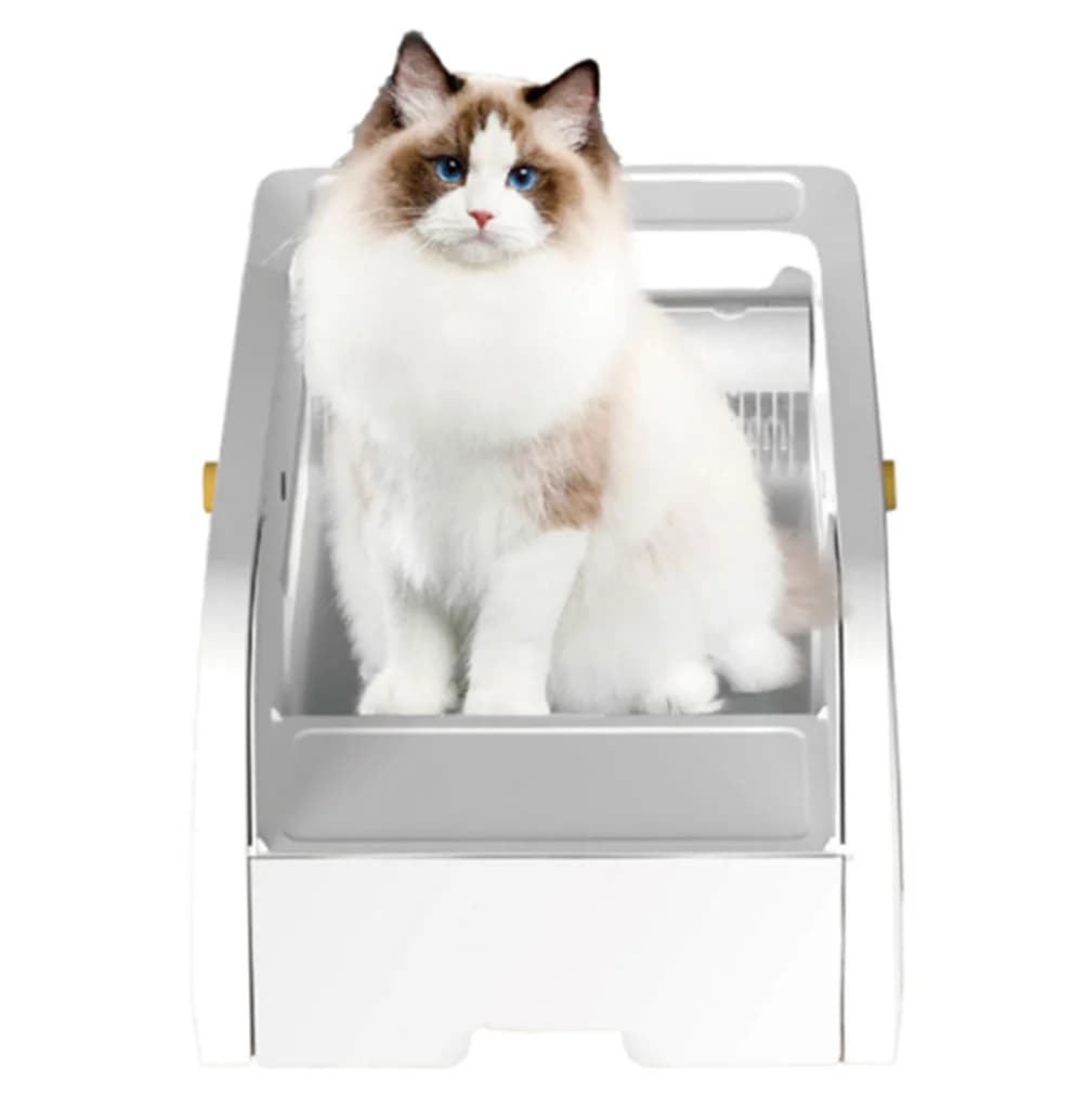 Tuya APP Control WIFI Smart Cat Automatic Litter Box Self Cleaning Litter Box for Cats Self Cleaning Large Cat Litter Box