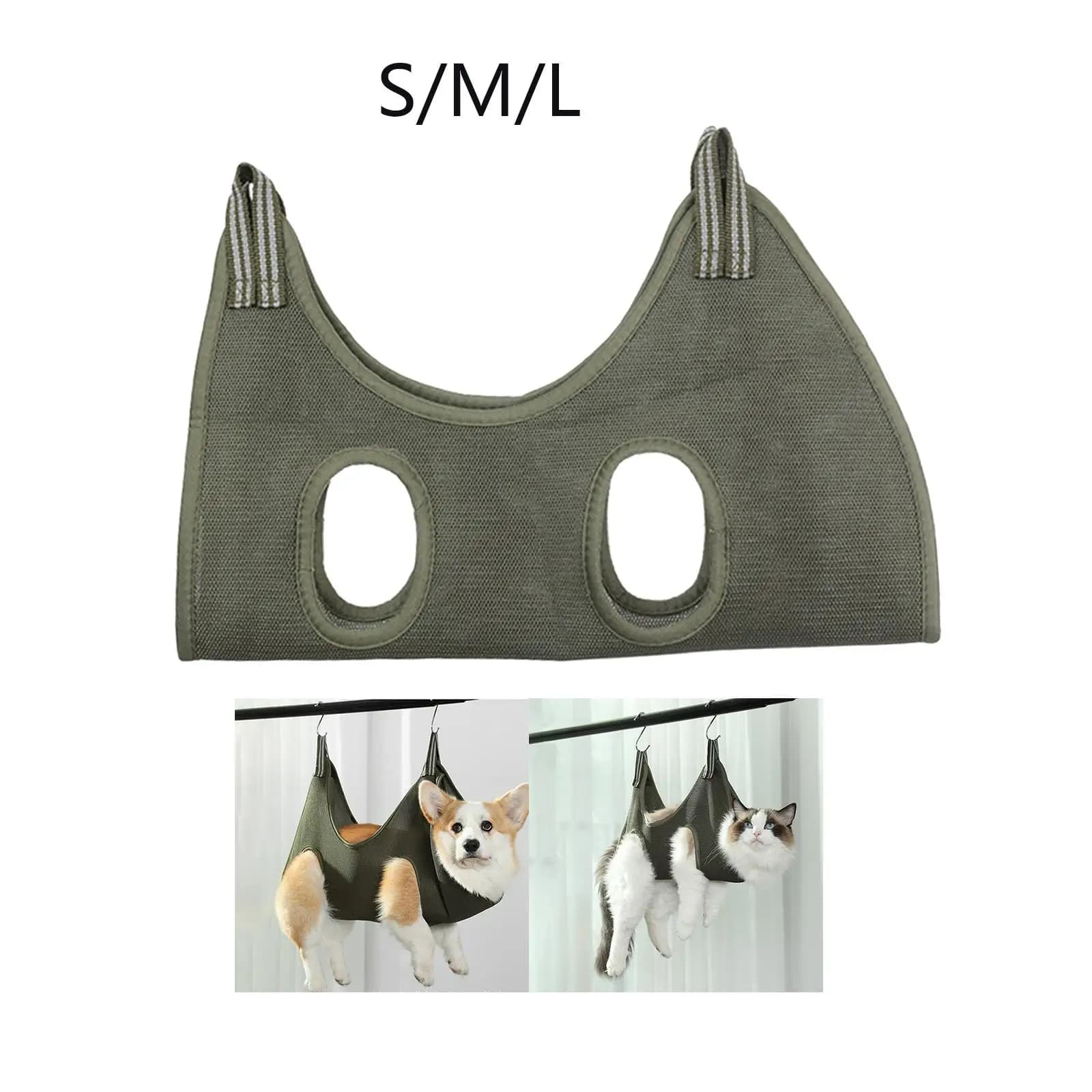 Amaca per toelettatura cani, borsa di contenimento per il taglio delle unghie del cucciolo