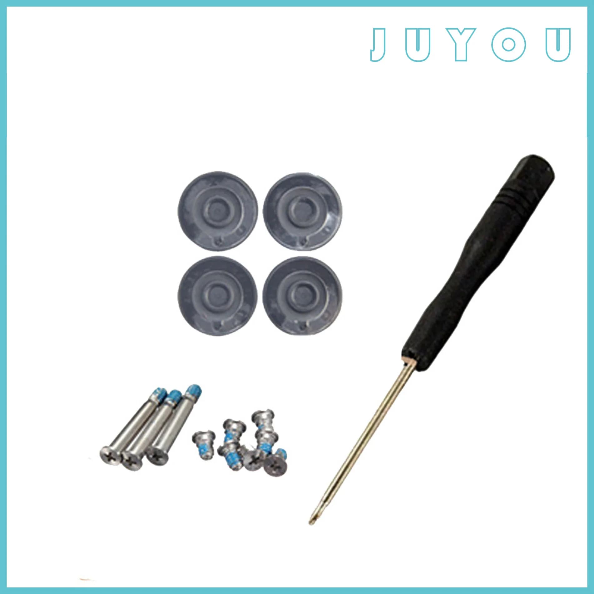 Kit di Ricambio Piedini in Gomma per MacBook Pro A1278 A1286 A1297 con Viti e Cacciavite, Spedizione Rapida, Compatibile