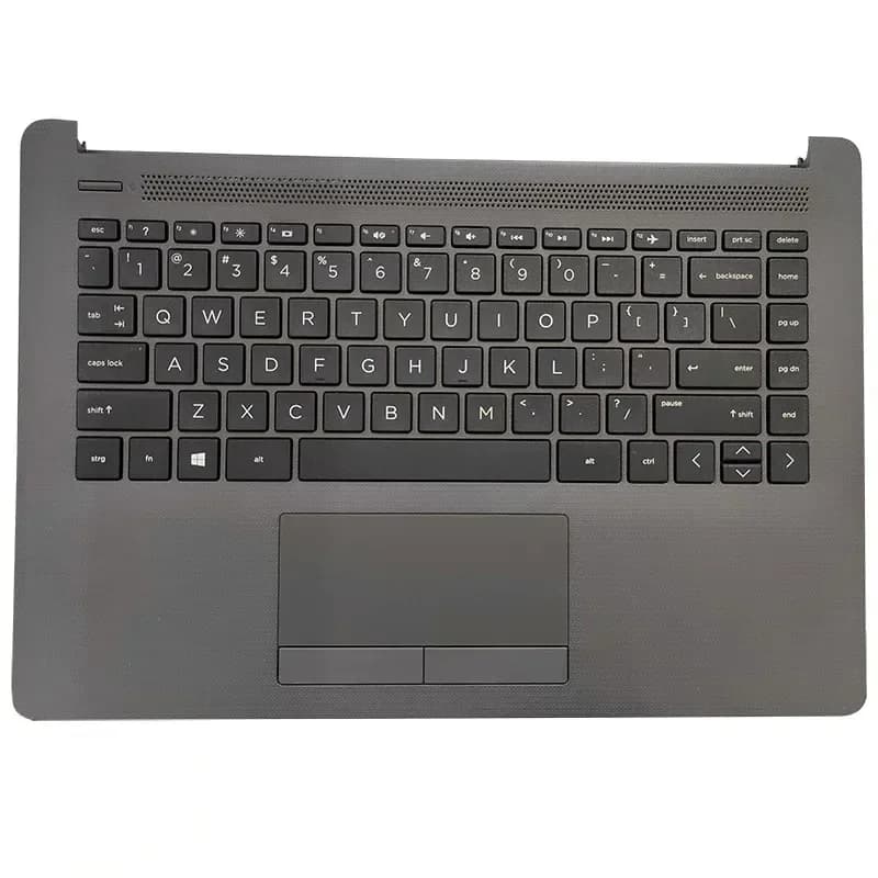 Keyboard Touch Case for HP 240 G7 245 G7 246 G7 C Series Laptop Protective Cover with Grey Grid Design