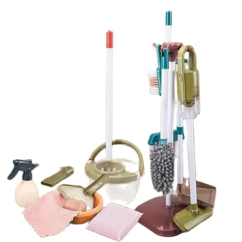 Children's Simulation Households Cleaning Toys Fining Games Children's Cleaning Simulation Set of Vacuum Tools for Boys and Girls