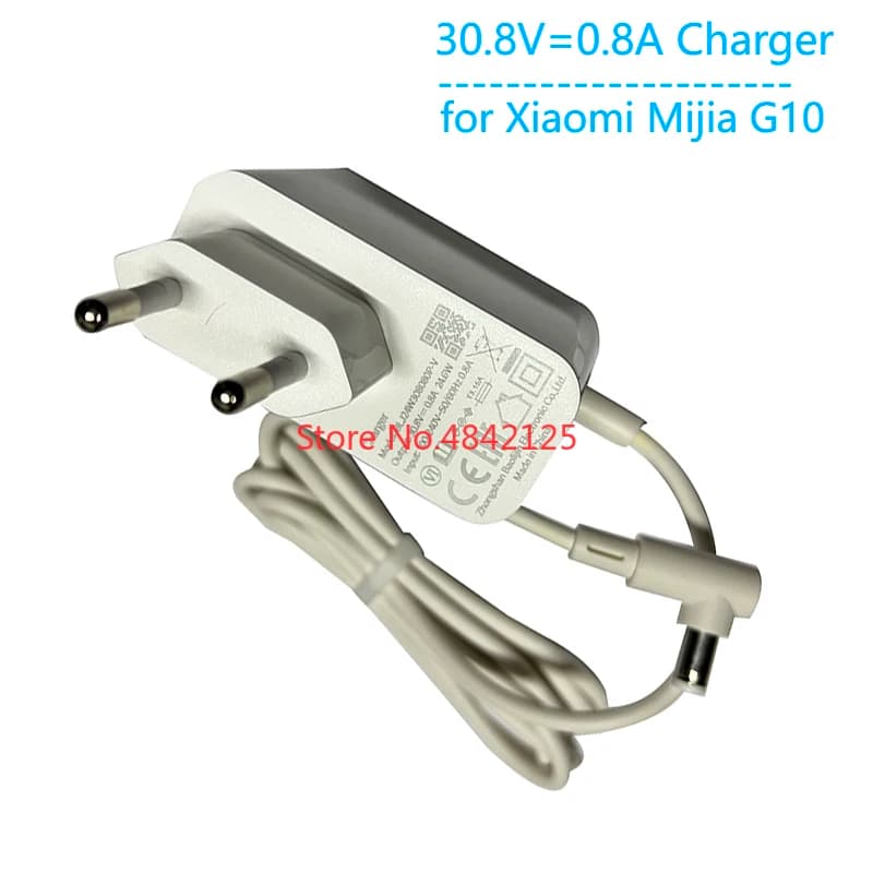 Original G10 Charger for Xiaomi Mijia G10 Wireless Handheld Vacuum Cleaner Charger Replacement Spare Power Adapter With EU Plug
