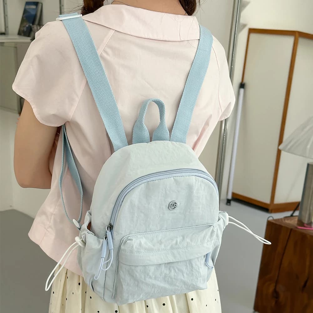 Backpack Fashion Versatile Leisure Korean Edition Classroom Backpack Outdoor Sports Lightweight Travel Backpack