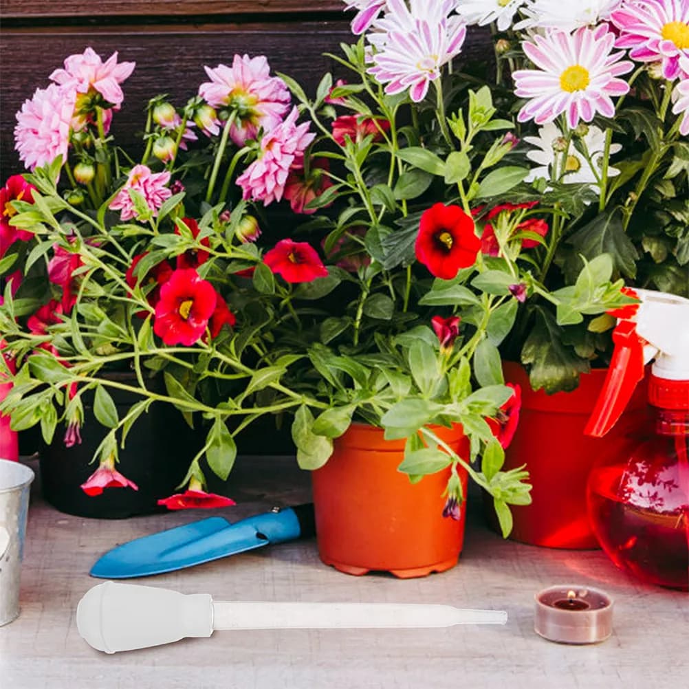 Set di 3 Assorbitori d'Acqua per Vasi, Accessorio per Piante, Previene la Morte delle Radici, Drenaggio Rapido, Attrezzatura da Giardinaggio