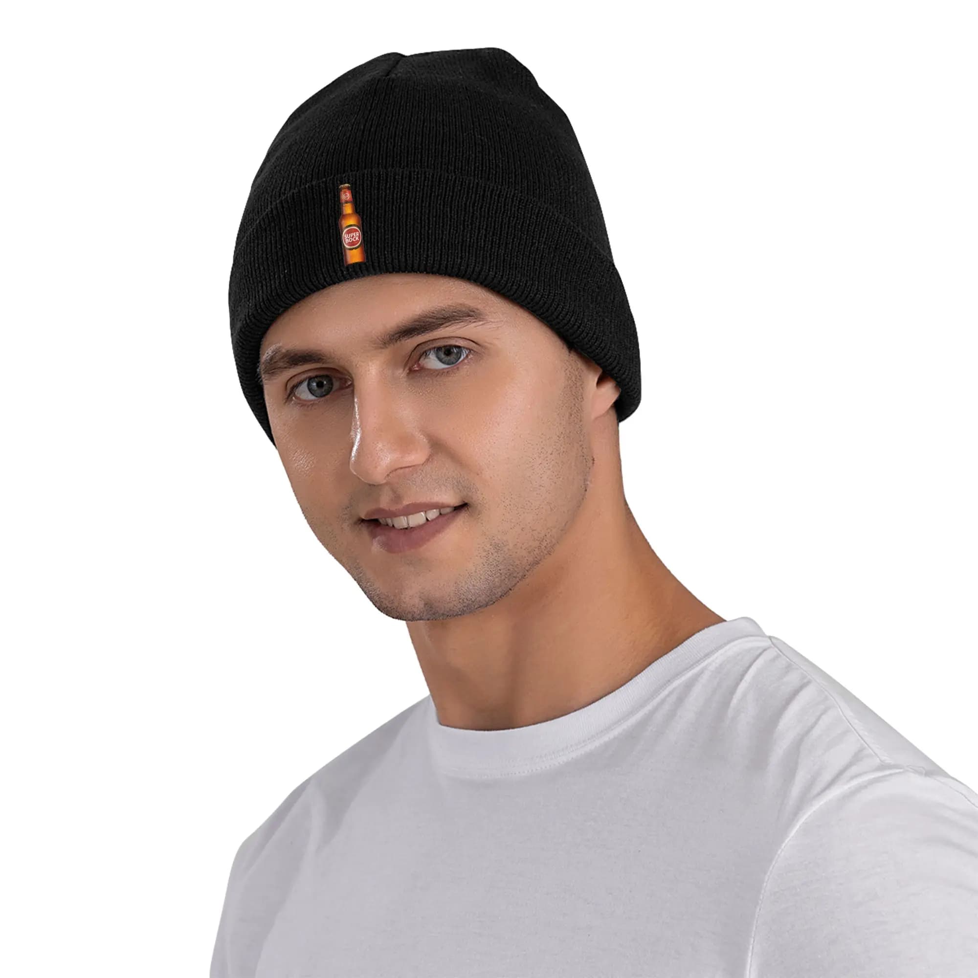Super bock Winter Skullies Berretti Cappello Caldo Autunno Cappelli lavorati a maglia Berretti per donna Uomo