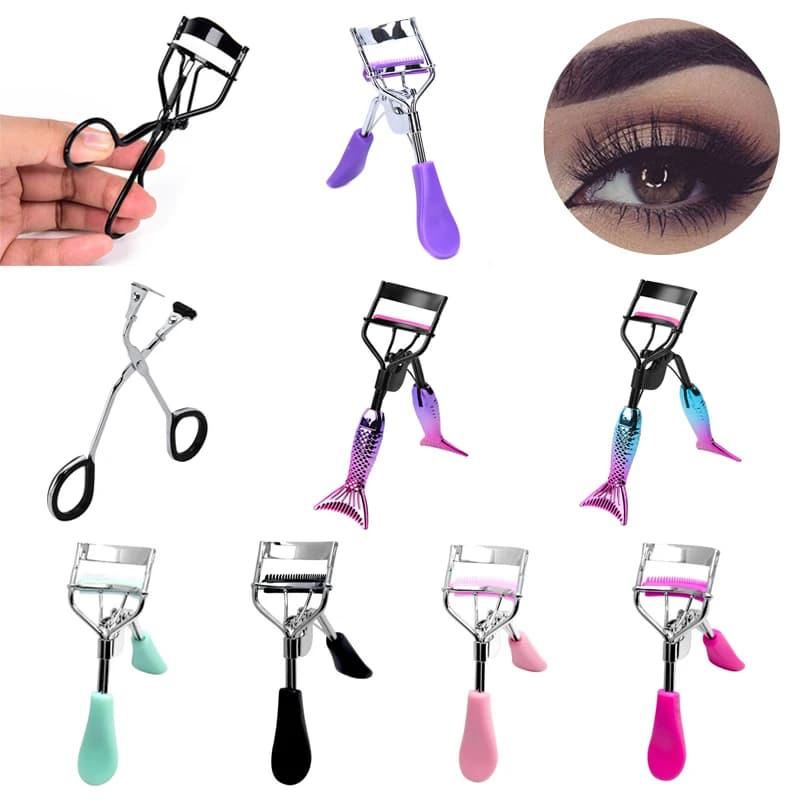 1PC Professional Folding Eyelash Curtain Peel Clips for curling auxiliary eyelashes small makeup tools