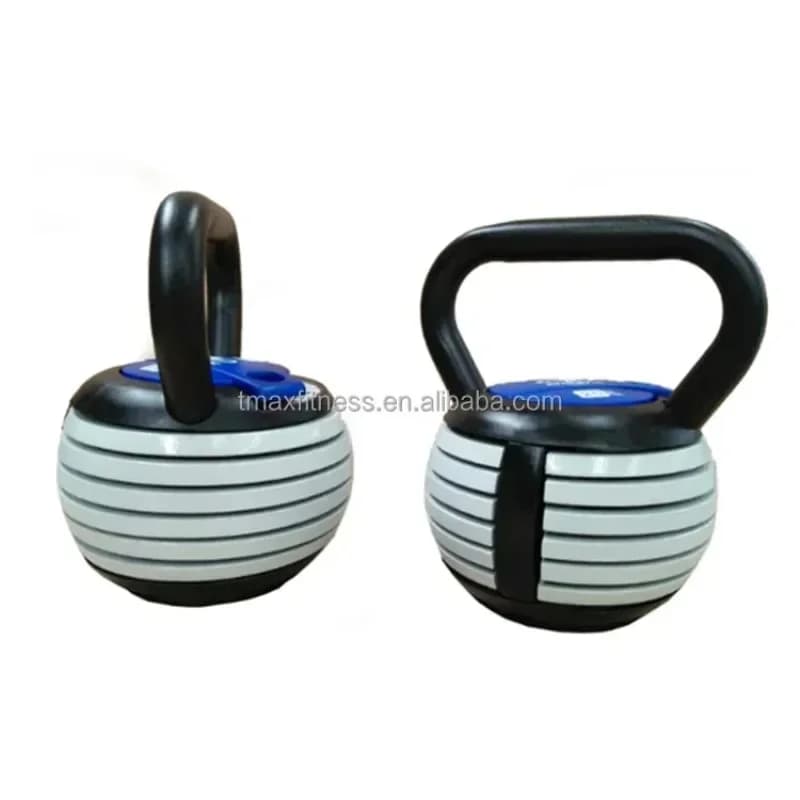 Home Use 20LB /40LB Cast Iron Factory Gym Fitness Equipment Interior Studio Commercial Kettlebell Adjustable