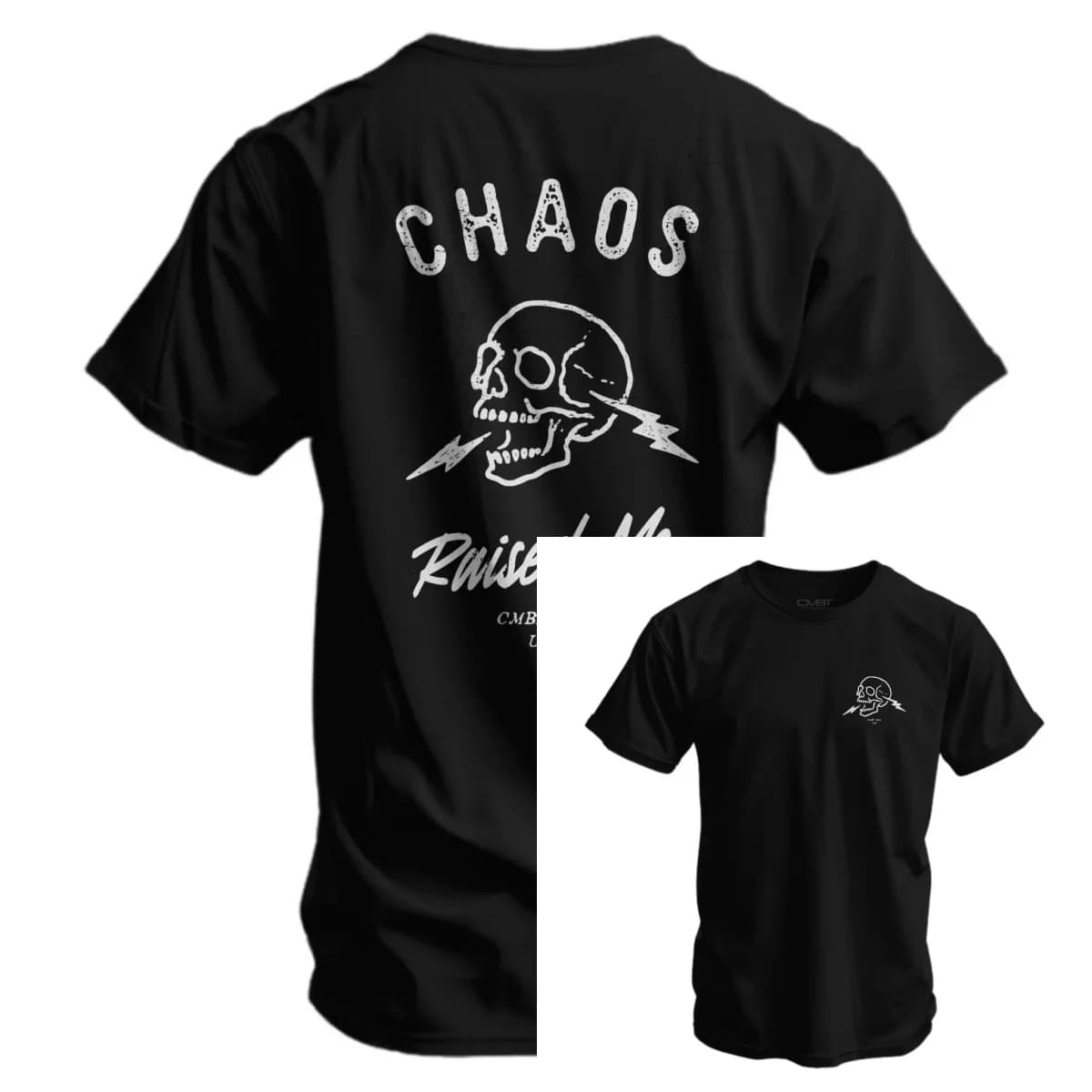 T-shirt da uomo 2026 Chaos Raised Me - T-shirt militare Combat Iron - Adatta per abbigliamento sportivo in puro cotone