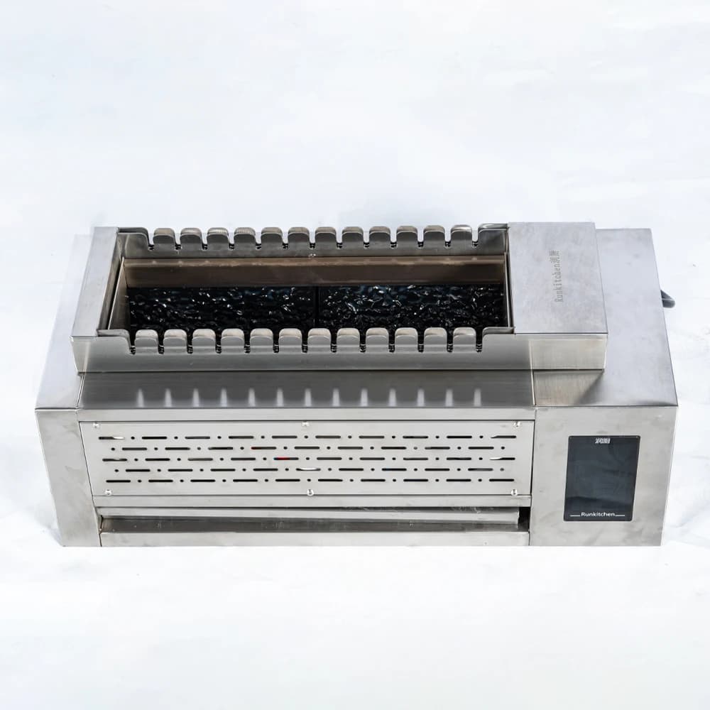 Griglia Barbecue Rotante Automatica Commerciale Plug and Play, Griglia Barbecue Intelligente