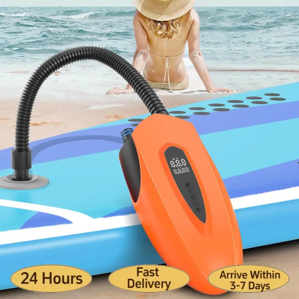 Pompa Gonfiabile Digitale 20PSI per SUP, Compressore d'Aria Portatile per Kayak e Barche Gonfiabili