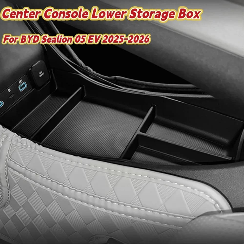 Organizzatore per Console Centrale per BYD Sealion 05 EV 2025-2026, Vano Portaoggetti Centrale/Inferiore/Strato, Accessori per l'Ordine dell'Auto
