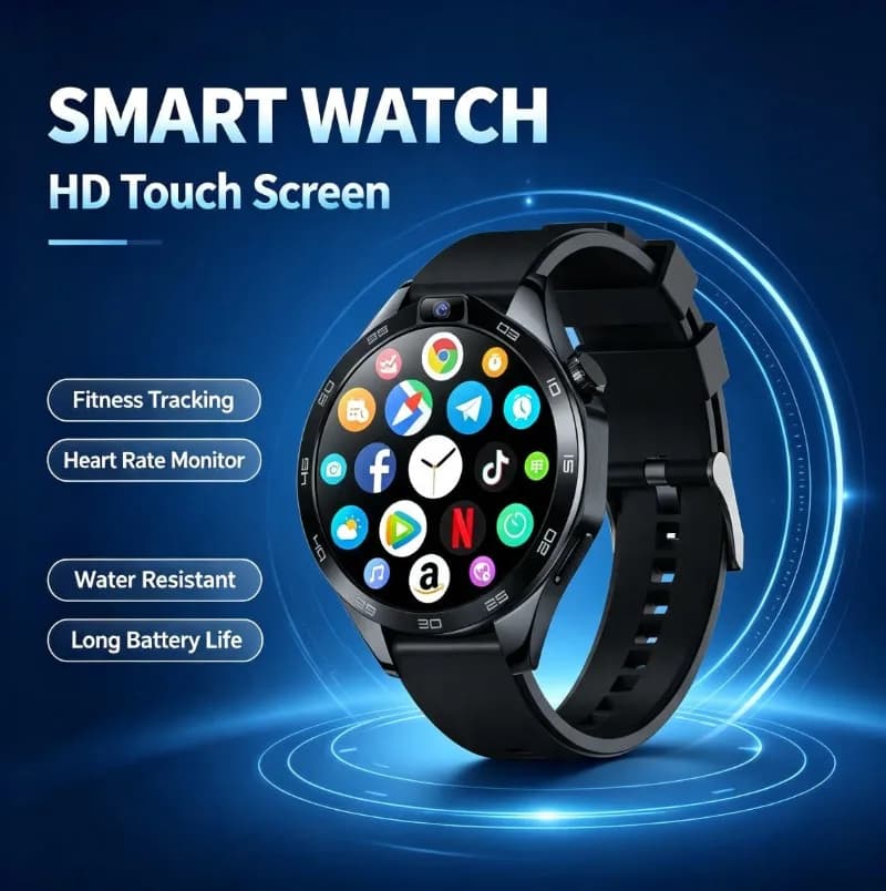 X11 Smartwatch HD AMOLED Screen NFC GPS Bluetooth Call Waterproof Fitness Tracker Sport Health Watch For Men Women