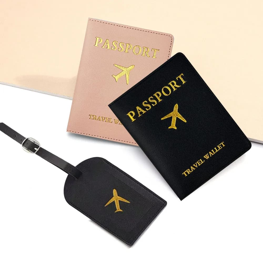 1 Pezzo/Set Etichetta per Bagaglio, Accessorio da Viaggio per Uomo e Donna, Targhetta Identificativa per Valigia, Etichetta per Nome e Indirizzo, Porta ID per Bagaglio a Mano