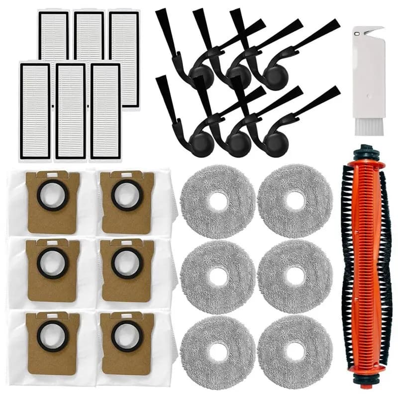 Kit di accessori di ricambio A29R per robot aspirapolvere 5/5 Pro - Spazzole, filtri, panno, sacchetto per la polvere inclusi