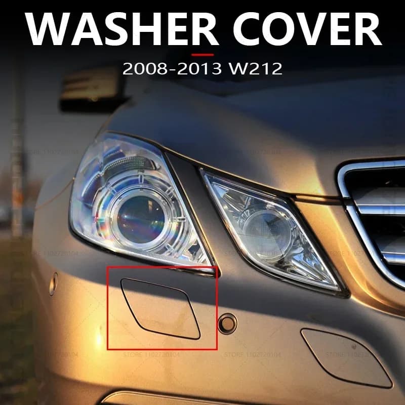 Per il 2008-2013 W212 Mercedes Benz Classe E Paraurti anteriore Lavafari Ugello Jet Tappo di copertura 2128600108 2128600208