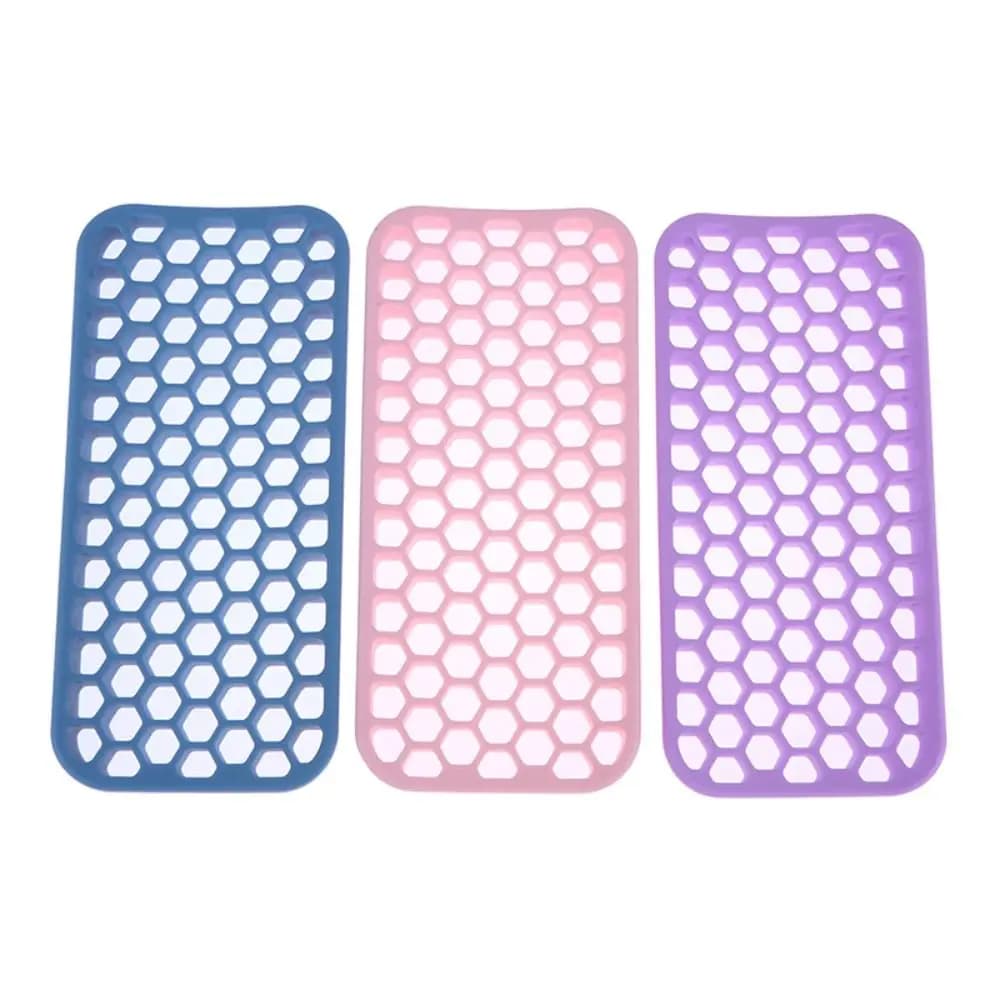 Silicone Mat Waterproof for Iron Hair, Resistant, Anti-slip, Thermal Insulating, Anti-scotting, Portable, Styling Tool for Women
