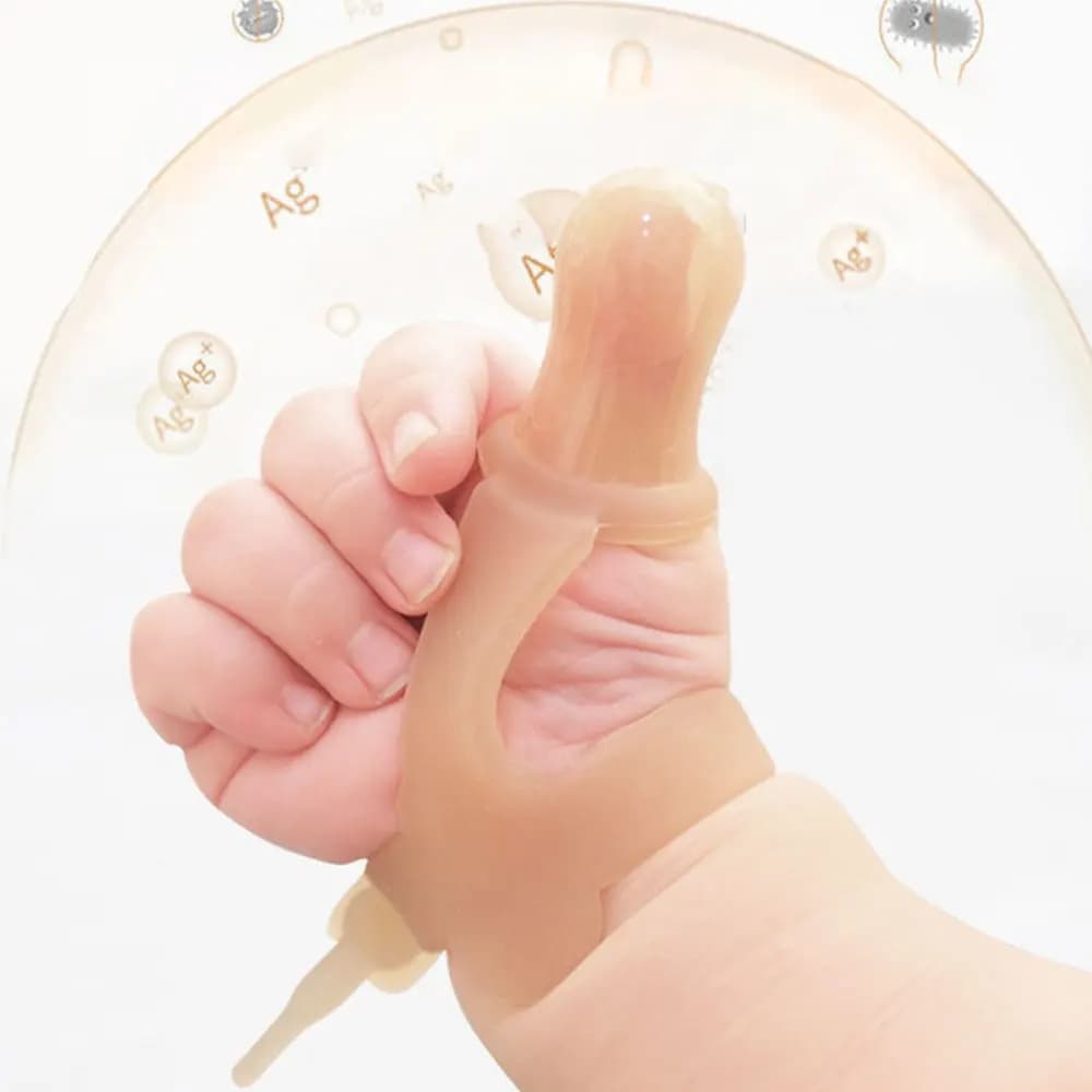 3-10 Pezzi Fascia da Polso Regolabile in Silicone Atossico per Bambini, Protezione Dita Contro il Succhiamento del Pollice, Accessori per Neonati