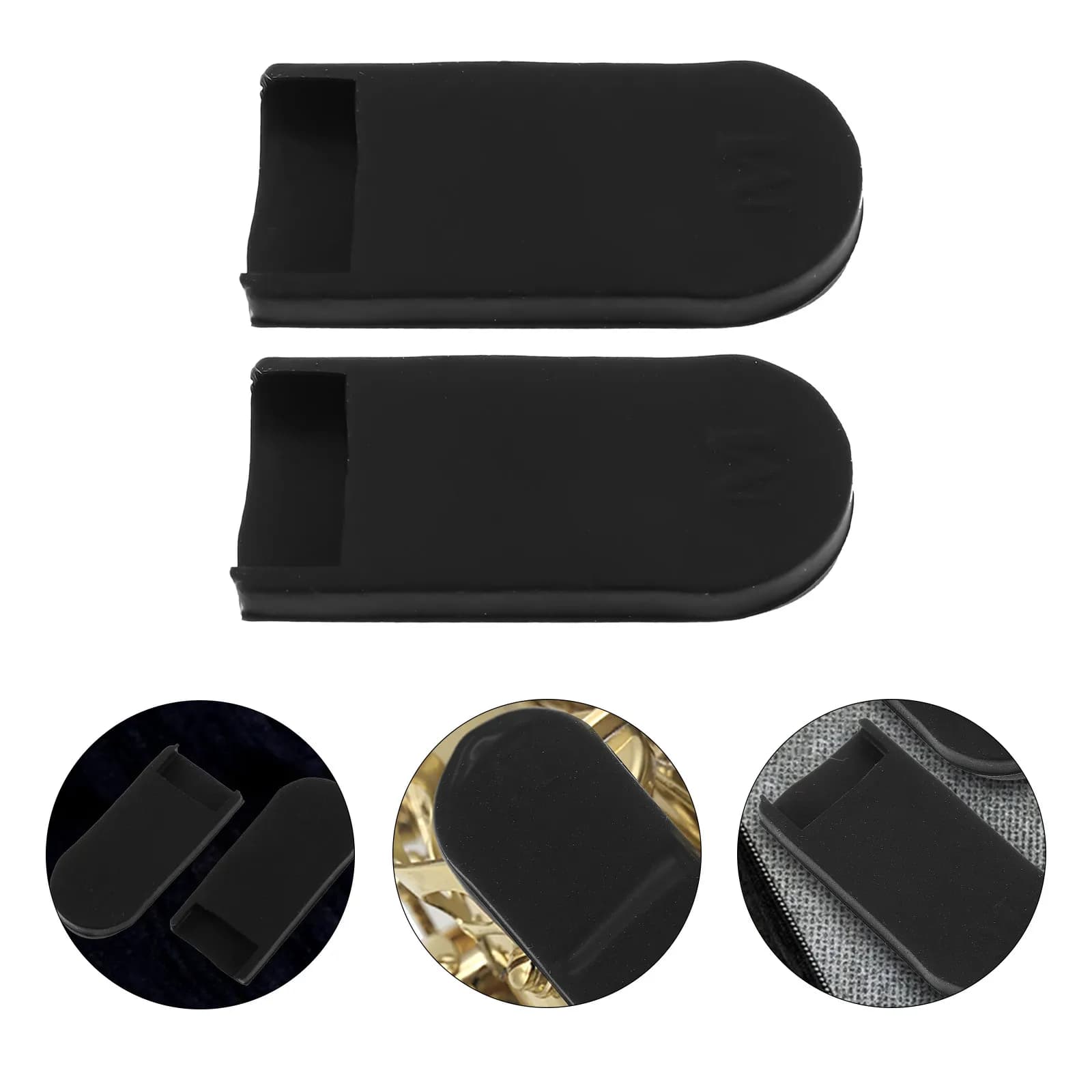 2 Pezzi Cuscino Ergonomico in Silicone Premium per il Pollice del Sassofono, Supporto per le Dita per Principianti e Professionisti, Previene l'Affaticamento del Pollice