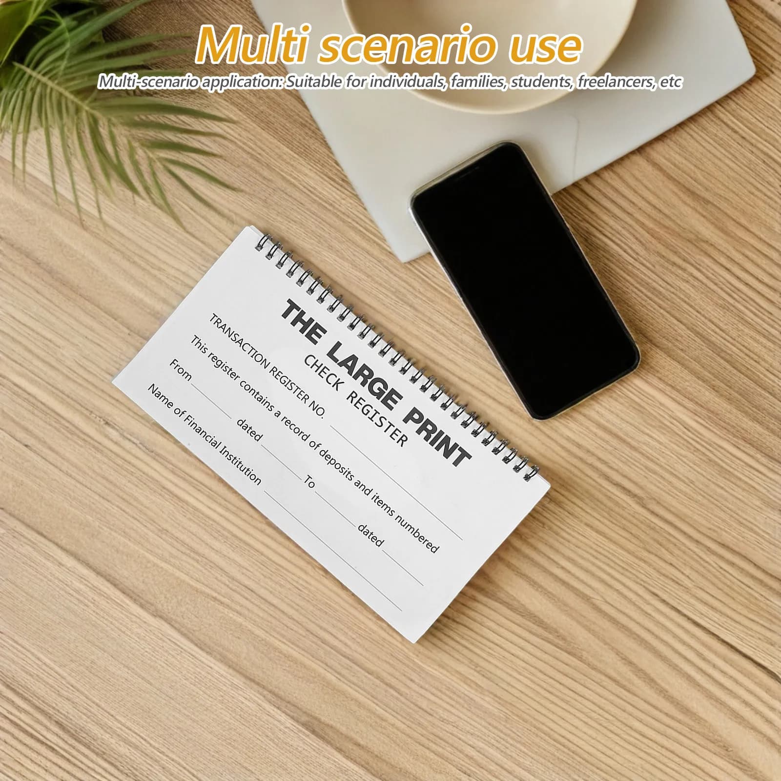 Agenda di monitoraggio finanziario portatile, taccuino per il monitoraggio delle spese, libro del budget per la gestione mensile, registro contabile, risparmio di denaro