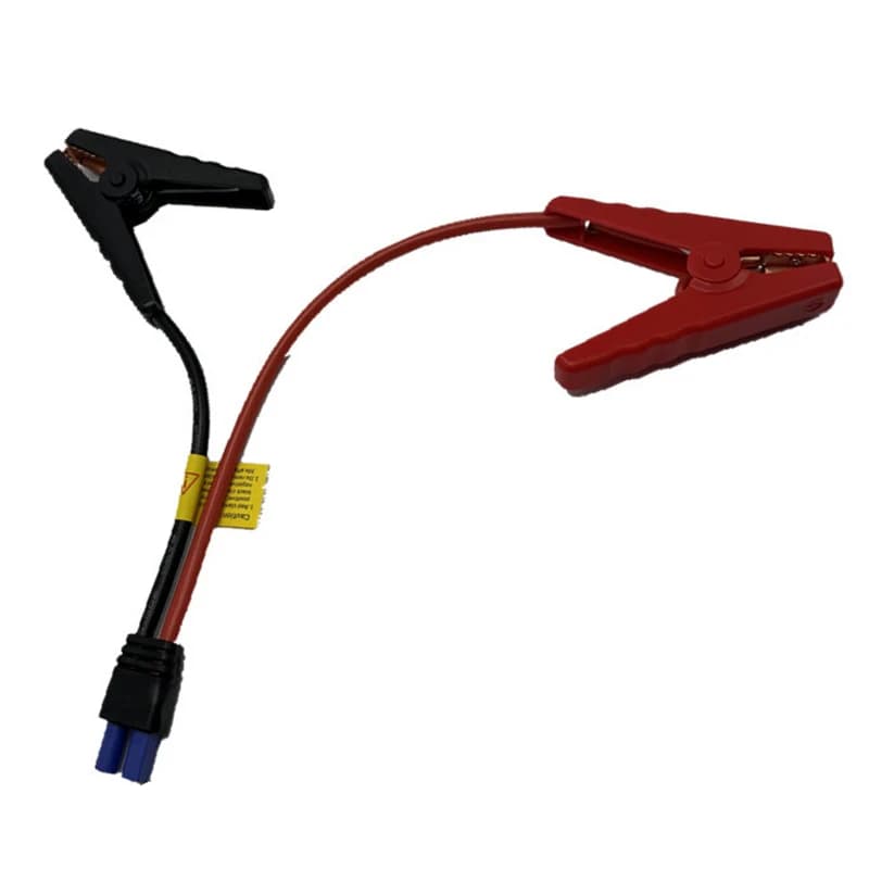 Morsetto a coccodrillo 12V per avviamento auto, connettore EC5, morsetto di emergenza per batteria, strumento di sostituzione per avviamento veicoli e soccorso all'aperto