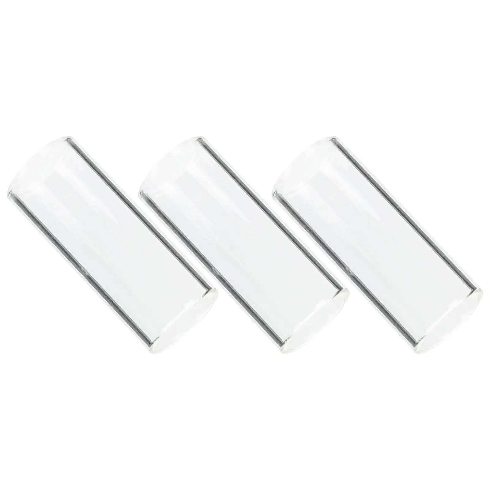 3 Pezzi Protezioni Premium in Vetro per Dita per Chitarra, Comode e Flessibili Coperture per le Dita per Chitarra, Ukulele, Banjo, Arpa