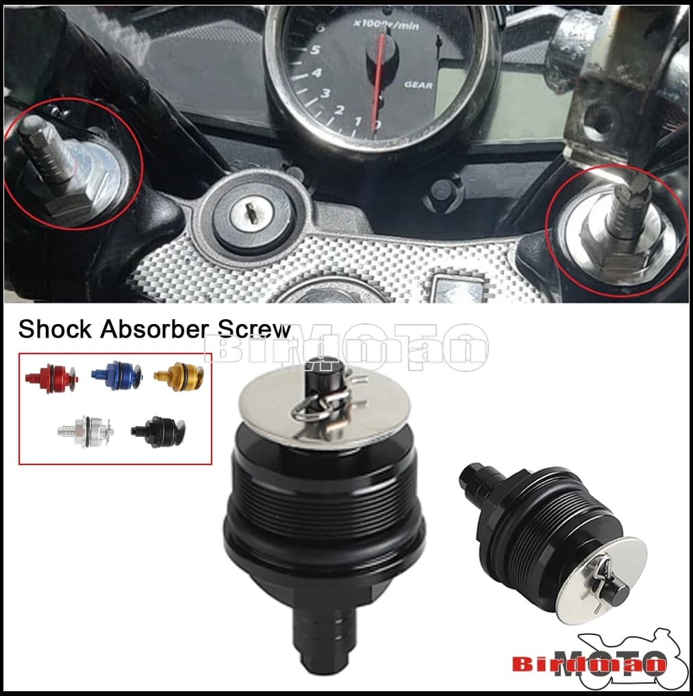 Per Suzuki DL250 GW250 GSX250R GSX 250R 2012-2023 Moto Accessori di Ricambio Ammortizzatore Vite Forcella Tappo di Copertura Precarico