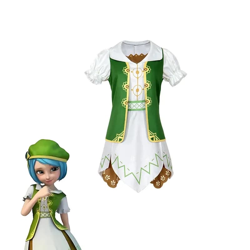 Anime Cosplay Cosutme Star Academy Xiaoyue Uniforme Ragazza Abito a maniche corte Costume di Halloween per Womana;2,c'4,h.
