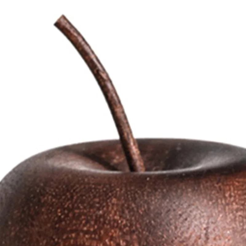 Diffusore di oli essenziali a forma di mela in legno, diffusore di fragranze adatto per la decorazione di casa, bagno e auto.