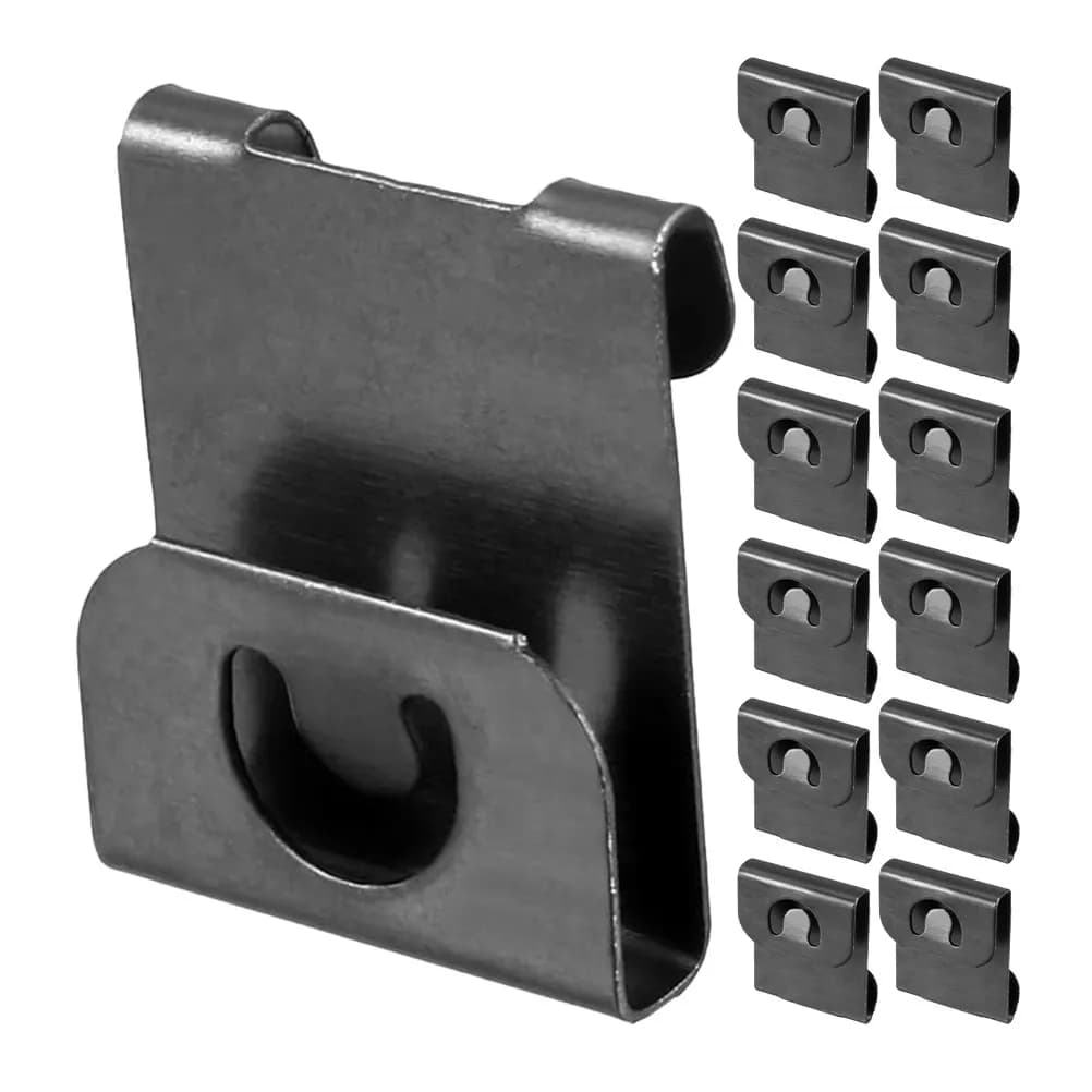100Pcs Punch Free Wall Hooks Heavy Duty Picture Frame Hooks Easy Install Invisible Hanging Hardware Picture Frame Hook
