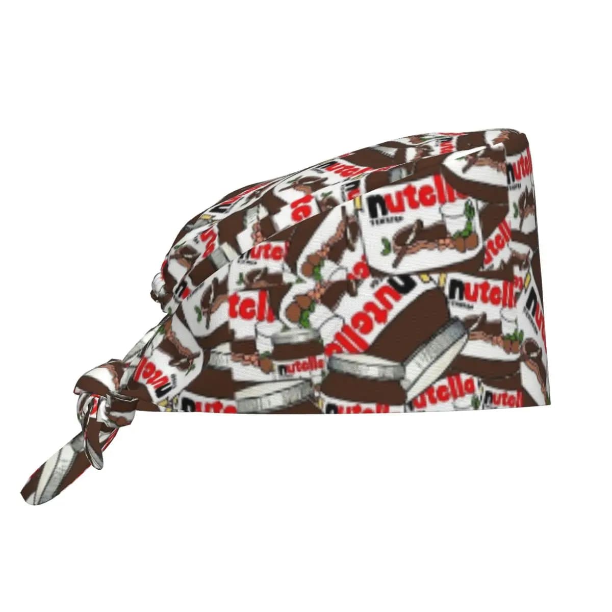 Chocolate Scrub Hat Nutella Baractol Medical surgical cap Unisex adjustable nursing cap for dentist