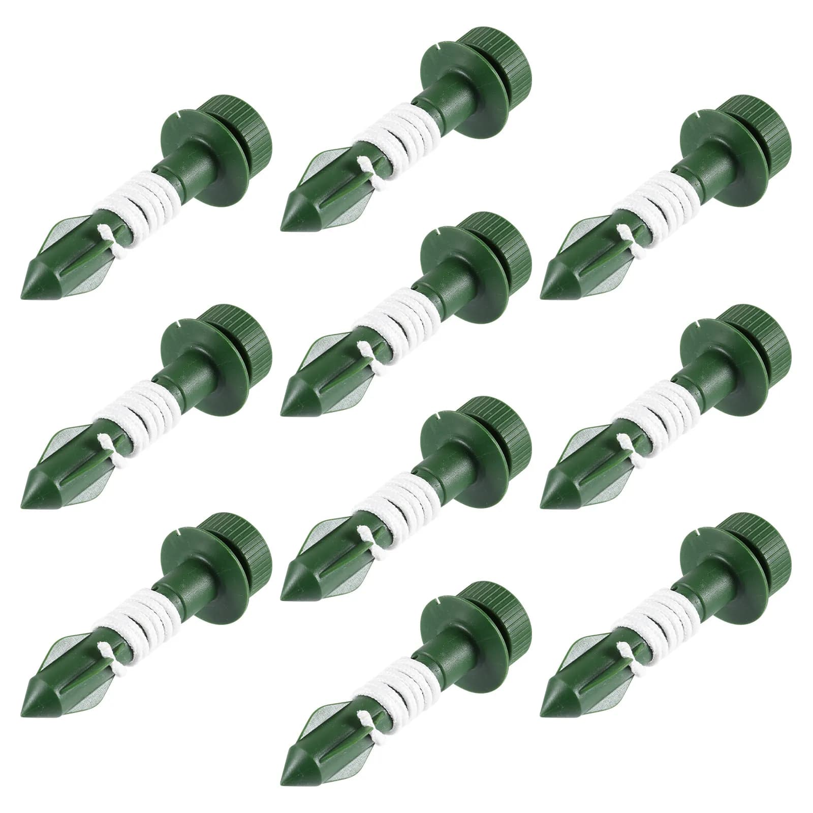 Set di 12 Dispositivi di Irrigazione Automatica, Irrigatori a Punta Regolabili per Piante in Vaso, Attrezzatura da Giardinaggio in Plastica Resistente