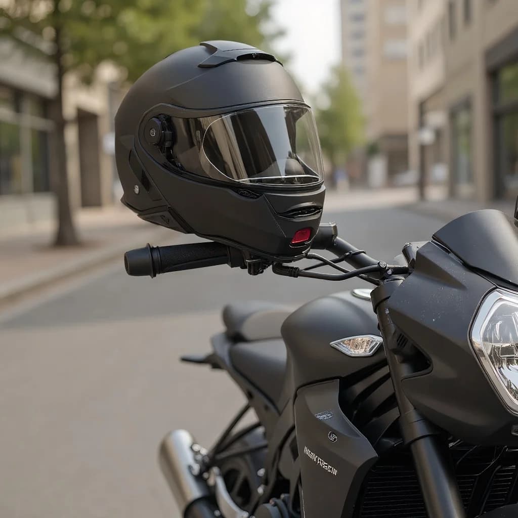 Lucchetto a Combinazione con Cavo in Acciaio per Moto, Serratura a 4 Cifre con Cavo Metallico per Casco e Serbatoio Antifurto