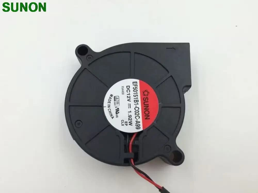Ventola Soffiante 5015 50MM 12V per Telecamera Smart Globe DS-2DE7120IW-A EF50151B1-C02C-A99 1.92W 50*50*15mm, Ventola Turbo per Umidificatore