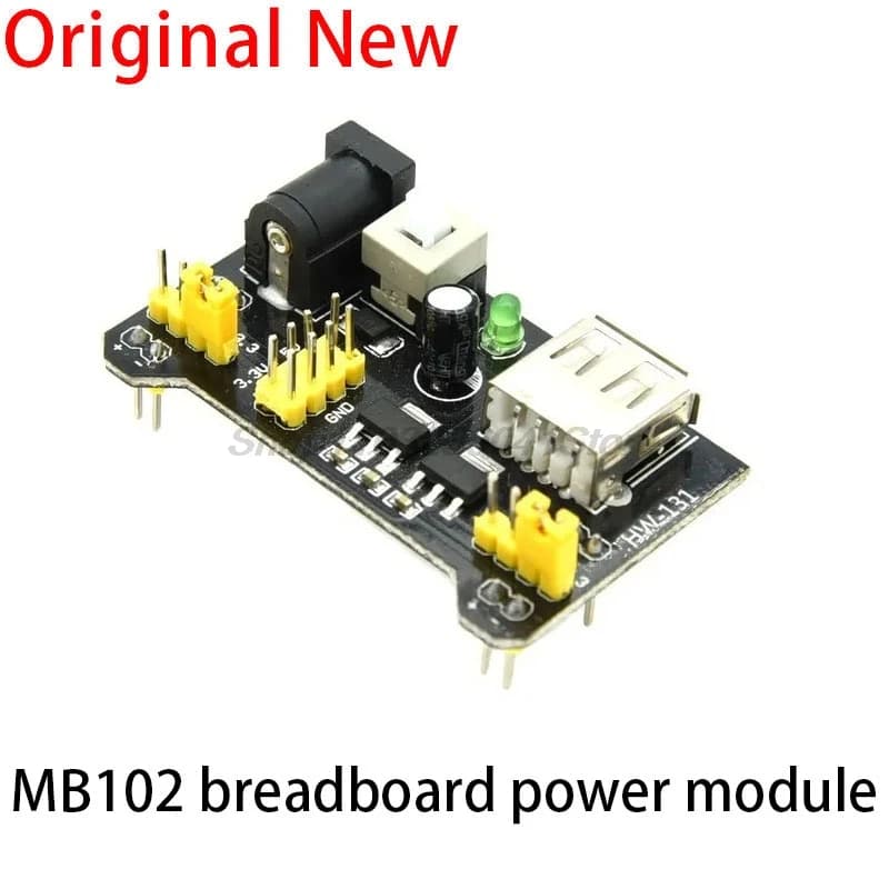 1/5/10 pz MB102 Power module Breadboard 3.3 V 5 V Breadboard Without welding FAI DA TE for Arduino
