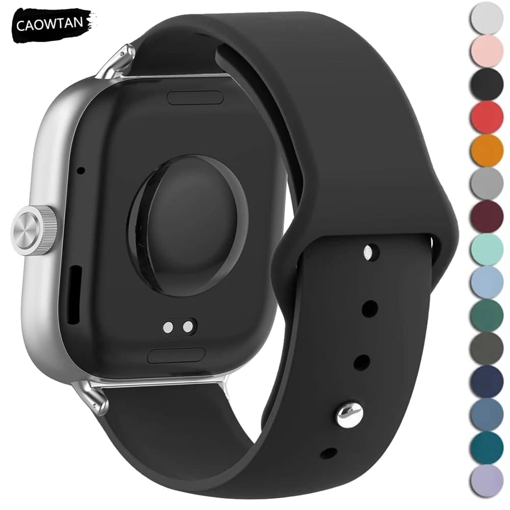 Silicone Band for Redmi Watch 5 Strap Accessories Sport correa Bracelet redmi watch 4 for xiaomi Mi Band 9pro 8pro Replacement