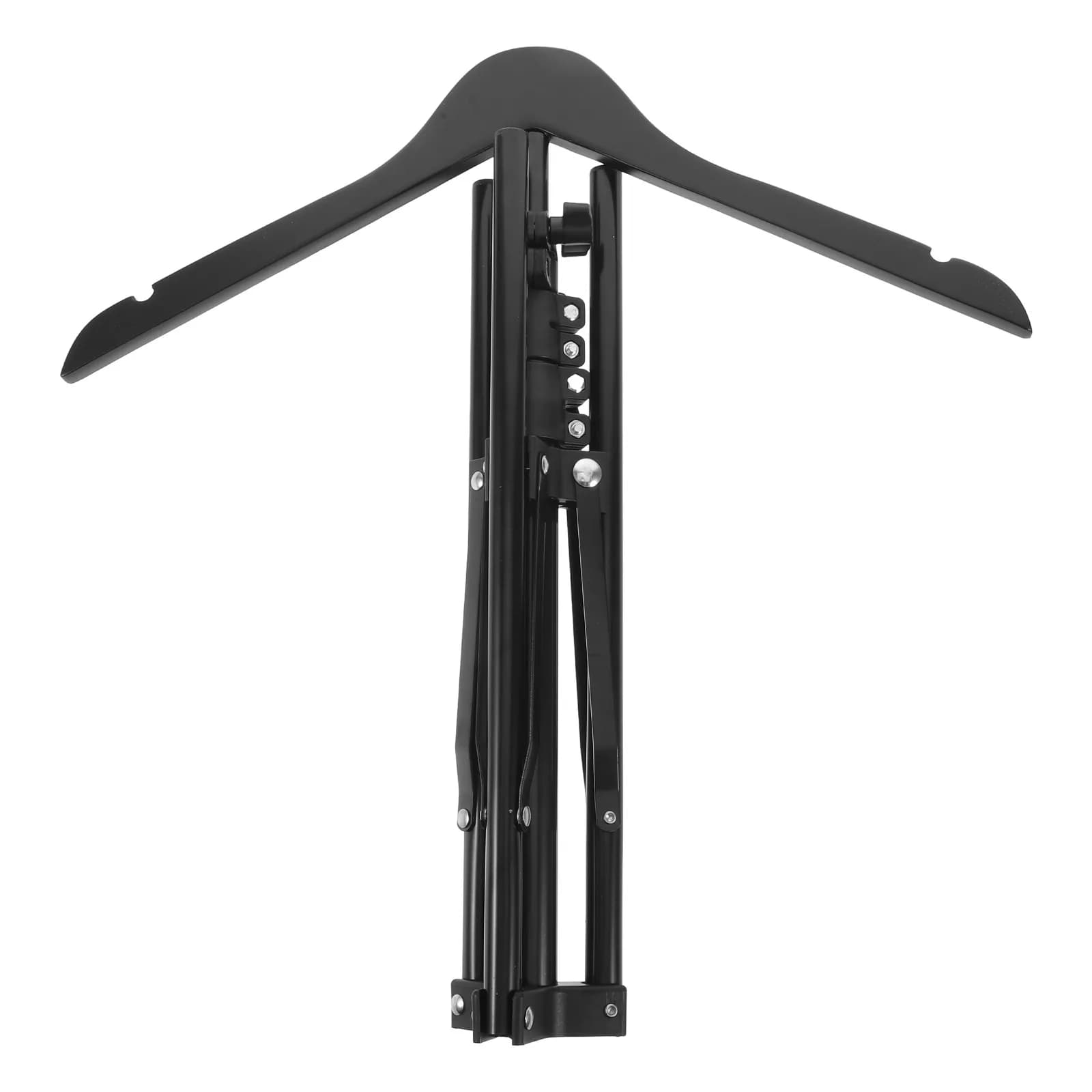 Adjustable Shirt Display Stand Foldable Steamer Garment Rack Tripod Base Mannequin Torso Clothes Display Rack Boutique Retail