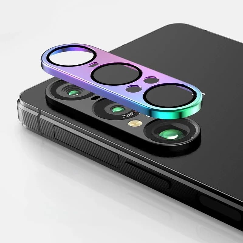 1-2PCS HD In Lega di Alluminio Obiettivo Della Fotocamera In Vetro Temperato Per Sony Xperia 1 VII VI NUOVO Anti-graffio Pellicola Della Protezione Accessori Del Telefono