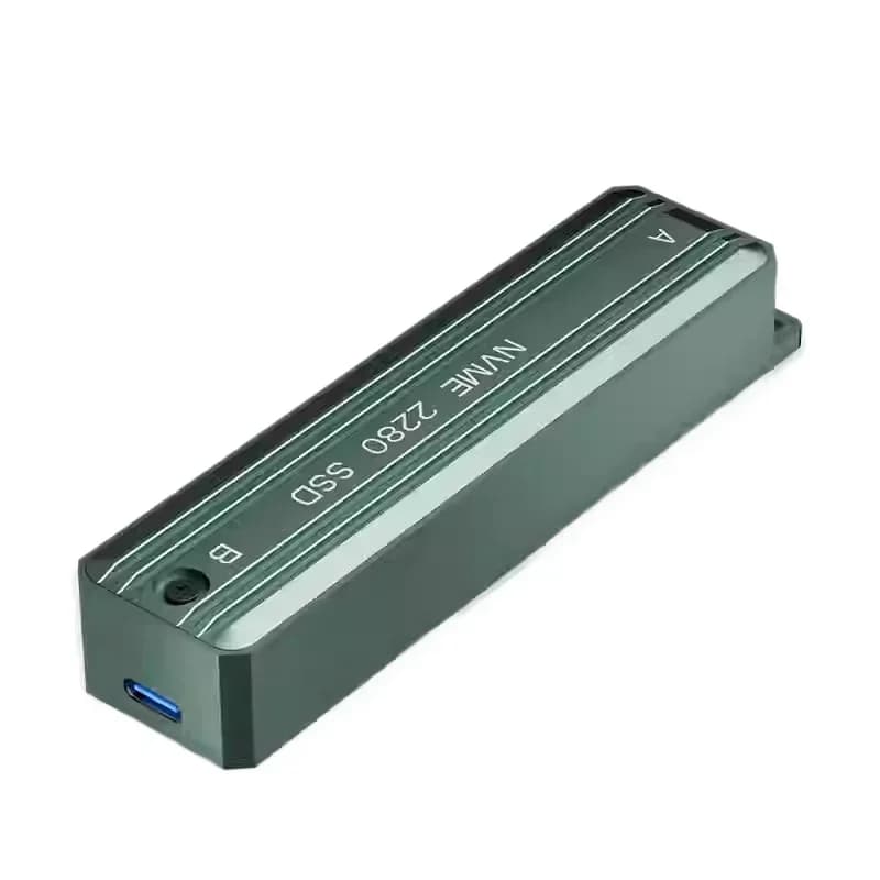 Box SSD M.2 con protocollo NVME 2230/42/60/80 per lettura esterna di SSD M.2 tramite Type-C