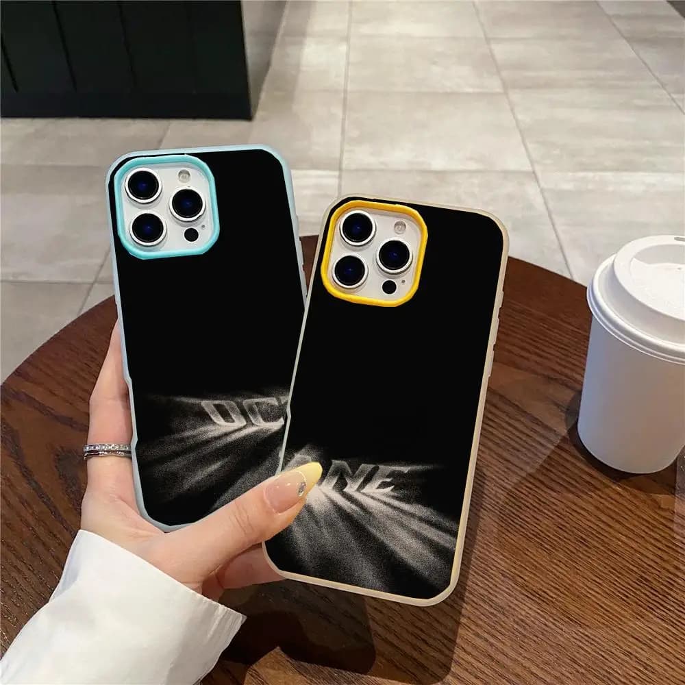 Custodia per telefono Rex Orange County in gel a doppio strato antiurto per iPhone 17 16 15 14 13 12ProMax