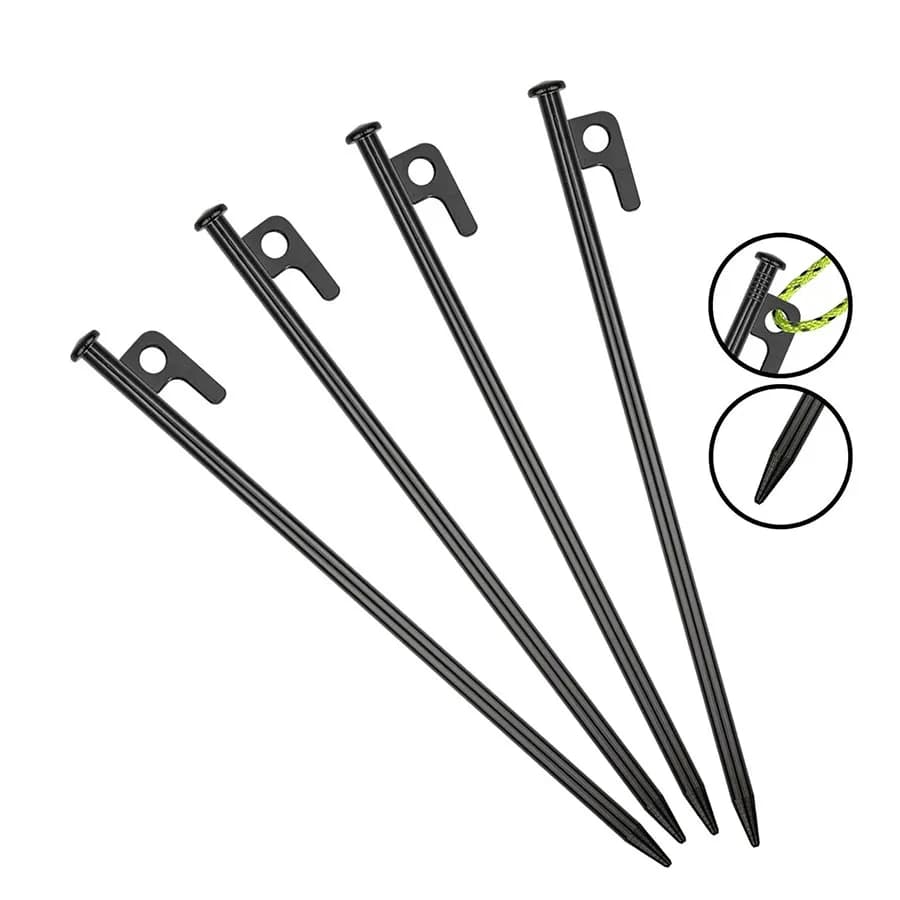 Camping Tent Pegs Ground Nails Stakes, Duty Heavy Nails For Hiking Campsite Climbing, Tent Accessories Equipment Outdoor Tool