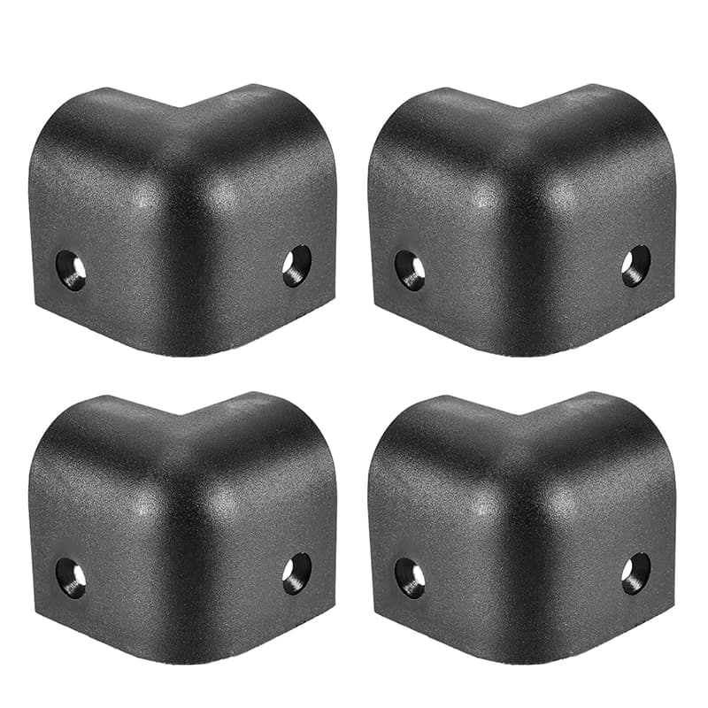 4/8/16pcs Protezioni angolari per altoparlanti Amplificatore per chitarra in plastica Armadi da palco Accessori Sostituzione impilabile Guard Wrap Angle