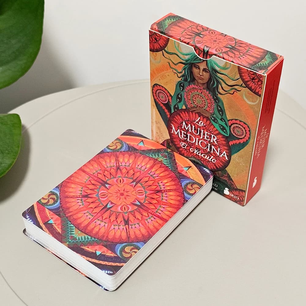 Medicine Woman Oracle - 49 carte per archetipo sciamico 10,5 * 7,5 cm per la guarigione e l'empowerment (versione spagnola)