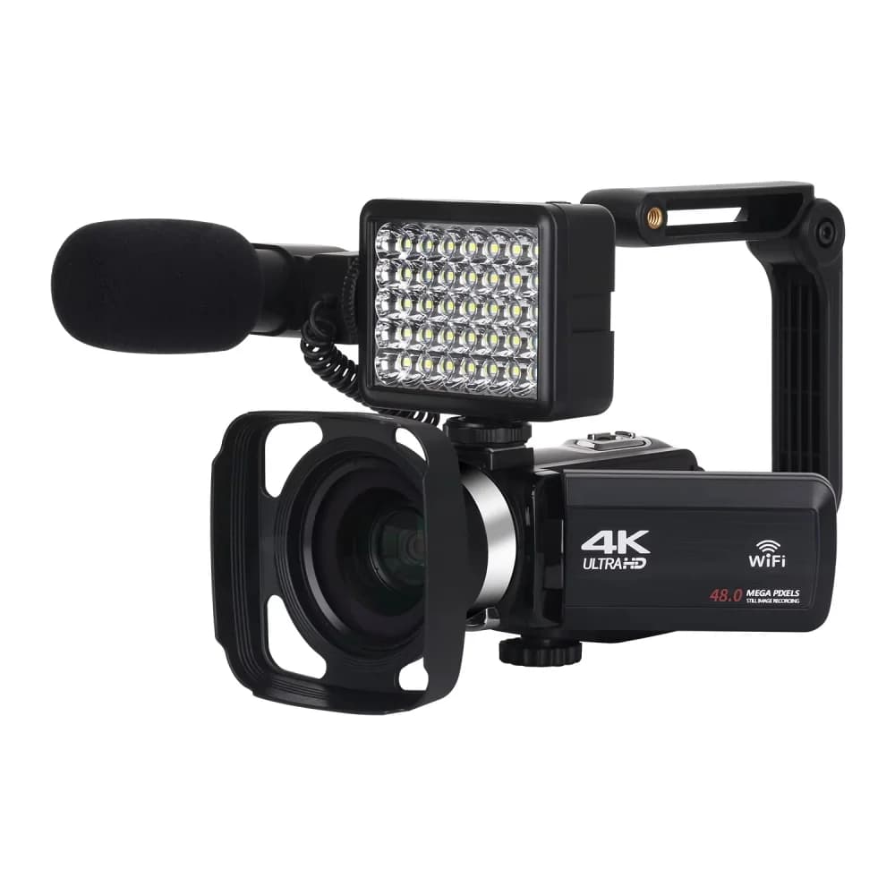 Videocamera 4K completa Fotocamera digitale 18X 48MP Webcam live UHD Vlog Videoregistratore Ampio angelo Macro Obiettivo Fotocamere