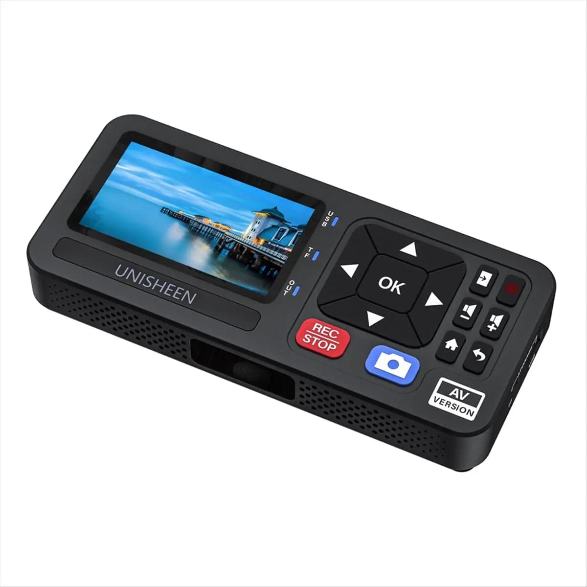 DTC5 UR230A StandAlone Endoscop Analog CVBS SVideo MP3 Video Recoder Camera USB Capture Card Box EU Plug