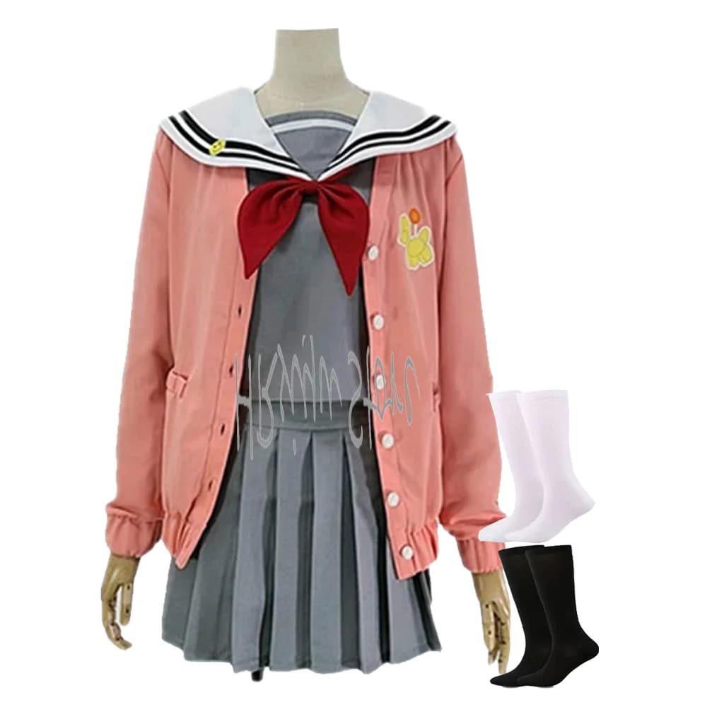 Uniforme scolastica JK per costume cosplay Ichika Hoshino da donna personalizzata per costume anime per festa di Halloween