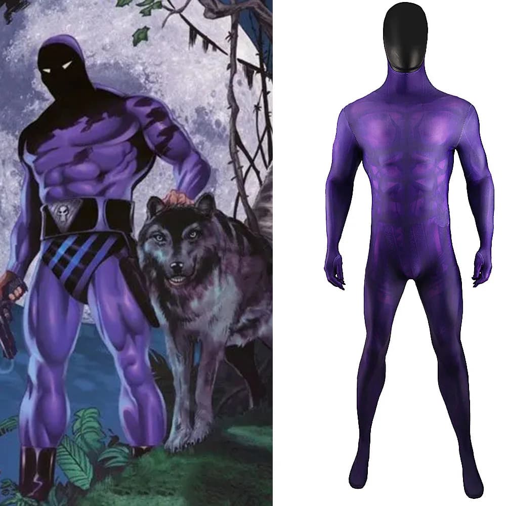 Supereroe Phantom Men Boys Costume Cosplay 3D stampato Spandex Suit Costume di Halloween body disfraces de halloween