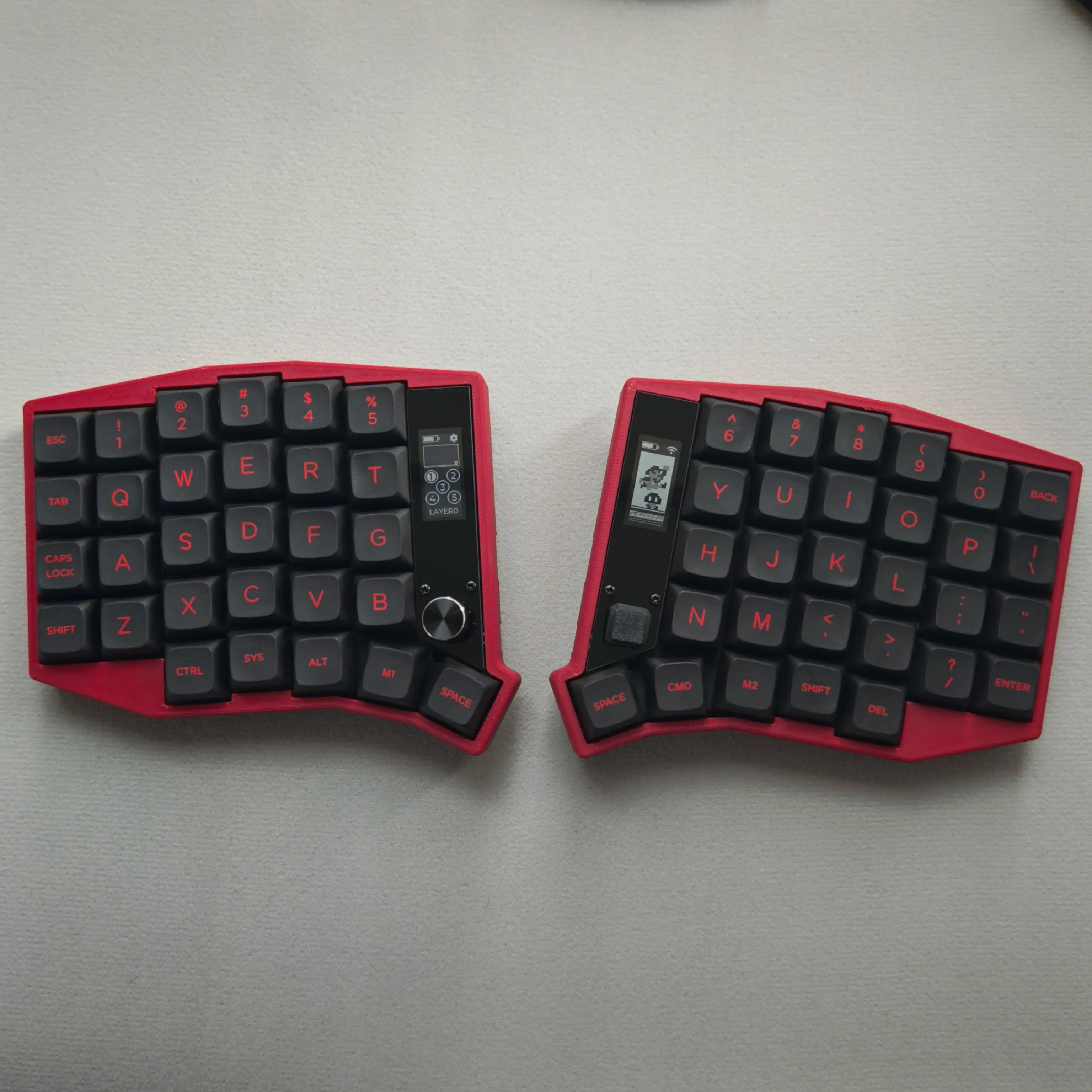 Keyboard divided into five-side sublimation Corne Sofle PBT XDA Covers Profile Keyboard for mechanical keyboard accessories Gift